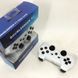 Игровой беспроводной геймпад Doubleshock PS3/PC аккумуляторный джойстик с функцией вибрации. HL-148 Цвет: белый