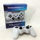 Игровой беспроводной геймпад Doubleshock PS3/PC аккумуляторный джойстик с функцией вибрации. HL-148 Цвет: белый