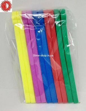 Бигуди для волос мягкие SPL Ромашка Soft Roller Flowers длина-120 мм 12 шт