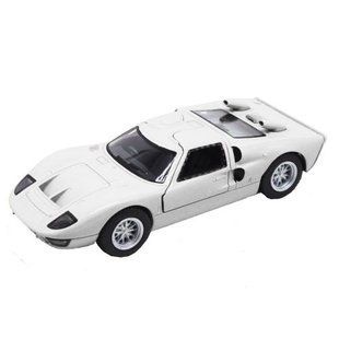 Машинка металлическая "FORD GT40 MKII 1966", белый