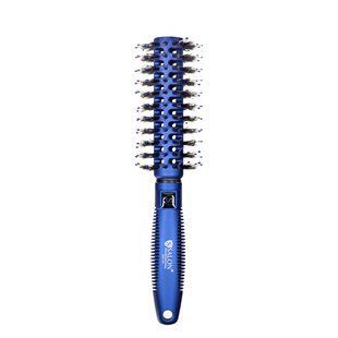 Щітка-брашинг для волосся кругла продувная Salon Professional 9512 G, Синя
