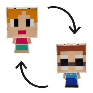 Герой-трансформер "Майнкрафт/MINECRAFT" (АЛЕКС ВИД 1) на планшете