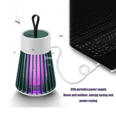 Уничтожитель насекомых для дома Electronic shock Mosquito killing lamp НА АККУМУЛЯТОРЕ для похода NO-381 на природу