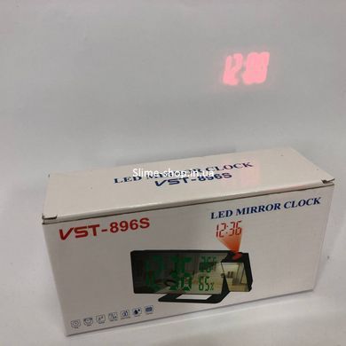Розумний настільний годинник VST 896S-4, Годинник з датчиком температури та вологості, Цифровий WU-882 годинник настільний