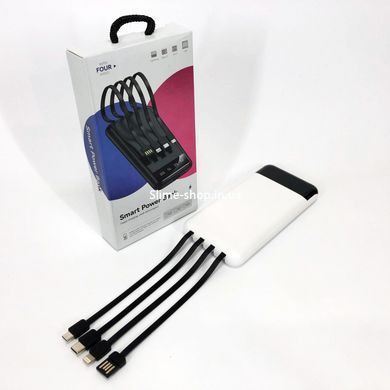 Павербанк Power Bank UKC 50000mAh Мобільна зарядка зовнішній акумулятор портативний павер. XR-351 Колір: білий