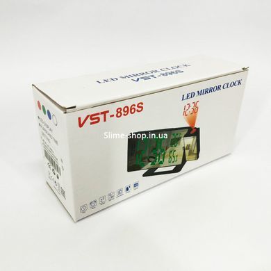 Розумний настільний годинник VST 896S-4, Годинник з датчиком температури та вологості, Цифровий WU-882 годинник настільний