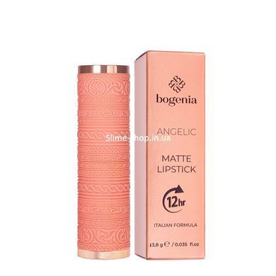 Помада для губ матова Bogenia Angelic 12 hours BG701, 003 Бронзова