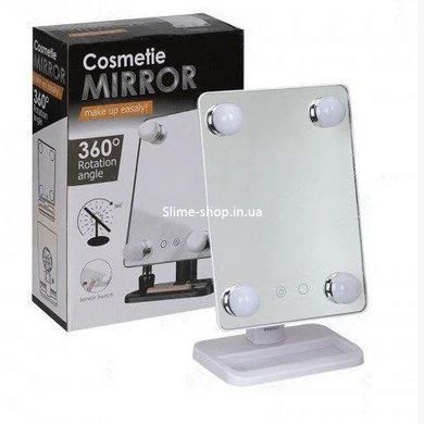 Зеркало для мейка Cosmetie mirror 360, Зеркало для мейкапа, Зеркало для макияжа KT-931 с увеличением