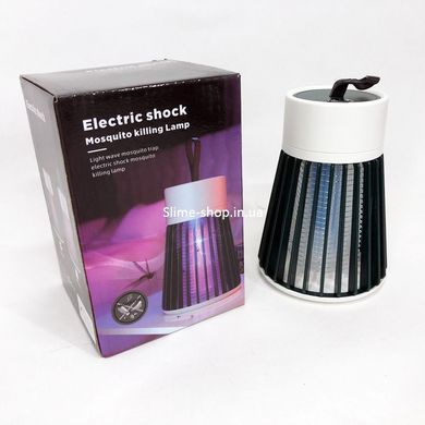 Уничтожитель насекомых для дома Electronic shock Mosquito killing lamp НА АККУМУЛЯТОРЕ для похода NO-381 на природу