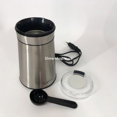 Кофемолка электрокофемолка Suntera SCG-603SS 250 Вт, Кофе молка, Машинка для помола BM-324 кофе маленькая