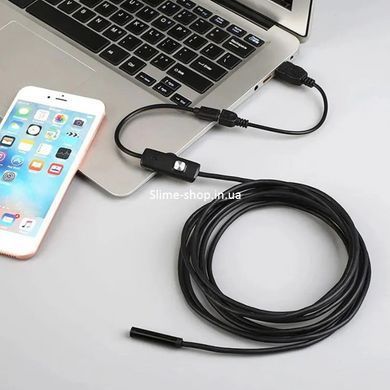 Гибкие технические эндоскопы 2 м 7 мм, Usb Android Эндоскоп для UP-138 смартфона, Видеоэндоскоп