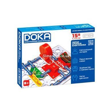 Конструктор електронний Doka Перші кроки в електроніці (В)