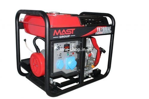 Дизель-Генератор MAST GROUP YH7000AE (ном 4,5 кВт, макс 6,3 кВА)