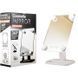 Зеркало для мейка Cosmetie mirror 360, Зеркало для мейкапа, Зеркало для макияжа KT-931 с увеличением