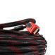 Кабель посилений 5м перехідник адаптер HDMI-HDMI тато-тато аудіо відео шнур GZ-461 в обмотці