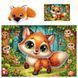 Пазлы с мягкой игрушкой "De.tail. Лисенок" 260 деталей