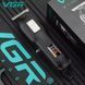 Мужской триммер для окантовки VGR V-918, Профессиональный триммер с насадками, NO-240 Подстригательная машинка