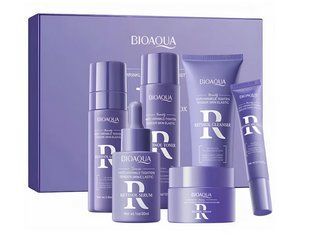 Подарунковий набір косметики для догляду за обличчям Bioaqua Retinol 6 в 1 проти зморшок для жінок.