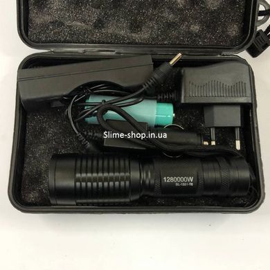 Фонарь ручной тактический аккумуляторный мощный светодиодный Police BL-1861-T6, YN-341 Фонарик полис