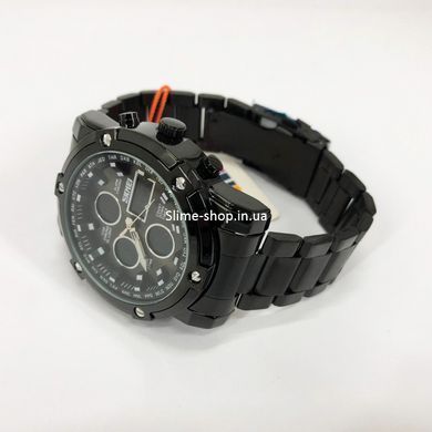 Часы для мужчины SKMEI 1389BK, Мужские тактические часы, Часы мужские ZE-290 для плавания