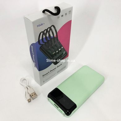 Павербанк Power Bank UKC 50000mAh Мобильная зарядка внешний аккумулятор портативный павер. ZT-519 Цвет: зеленый