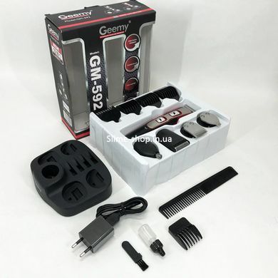 Машинка для стрижки волосся GEMEI GM-592, Машинка для стрижки SK-494 бездротова