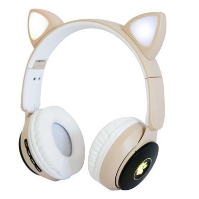 Детские наушники с ушками ST77, Bluetooth наушники с кошачьими ушками, Беспроводные наушники CU-625 cat ear