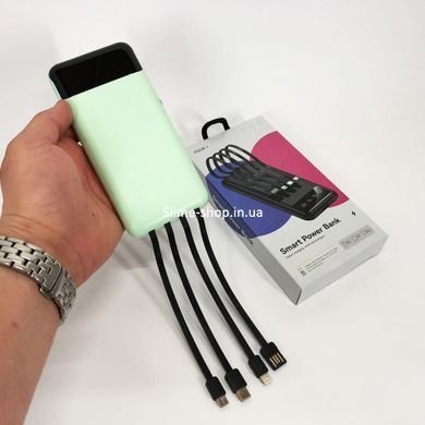 Павербанк Power Bank UKC 50000mAh Мобильная зарядка внешний аккумулятор портативный павер. ZT-519 Цвет: зеленый