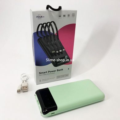 Павербанк Power Bank UKC 50000mAh Мобильная зарядка внешний аккумулятор портативный павер. ZT-519 Цвет: зеленый