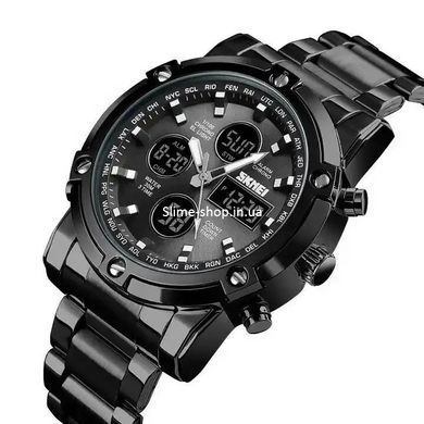 Часы для мужчины SKMEI 1389BK, Мужские тактические часы, Часы мужские ZE-290 для плавания