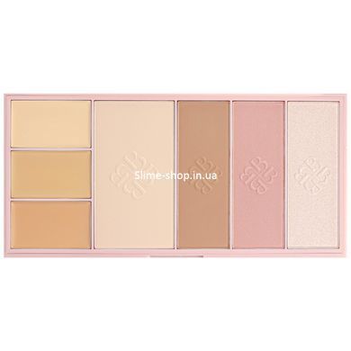 Палетка для контуринга лица Bogenia Angelic Correction Palette BG906