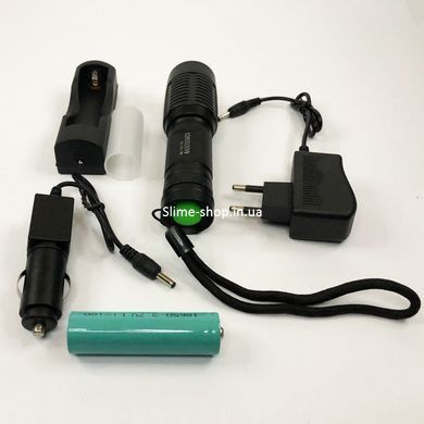 Фонарь ручной тактический аккумуляторный мощный светодиодный Police BL-1861-T6, YN-341 Фонарик полис