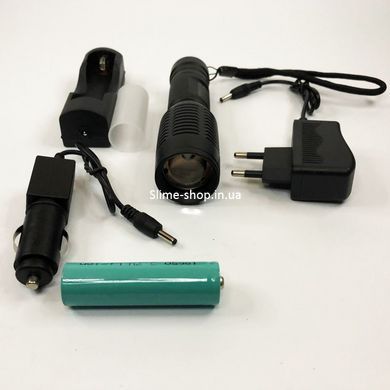 Фонарь ручной тактический аккумуляторный мощный светодиодный Police BL-1861-T6, YN-341 Фонарик полис