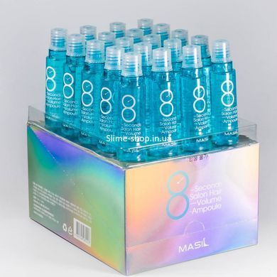 Філер для об'єму та гладкості волосся Masil Blue 8 Seconds Salon Hair Volume Ampoule 15 мл