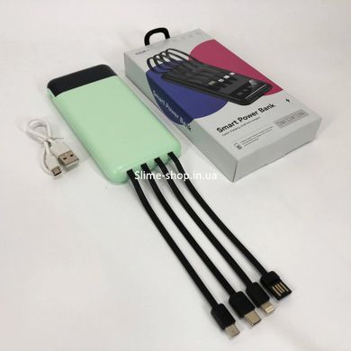 Павербанк Power Bank UKC 50000mAh Мобильная зарядка внешний аккумулятор портативный павер. ZT-519 Цвет: зеленый
