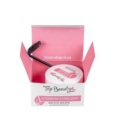 Воск для фиксации бровей Top Beauty с кератином 20 мл