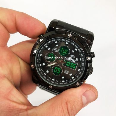 Часы для мужчины SKMEI 1389BK, Мужские тактические часы, Часы мужские ZE-290 для плавания