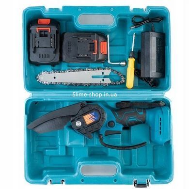 Потужна садова пилка 6" (15 см) Domotec 24V, Найменша ланцюгова пила акумуляторна BU-486 ланцюгова пила