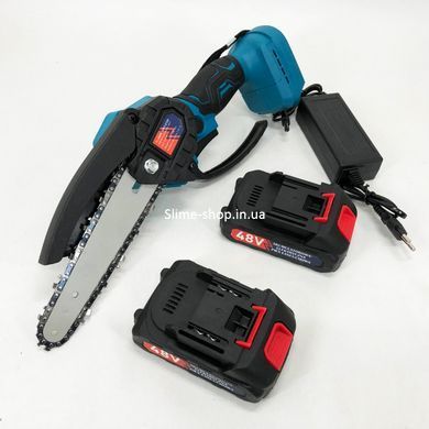 Потужна садова пилка 6" (15 см) Domotec 24V, Найменша ланцюгова пила акумуляторна BU-486 ланцюгова пила