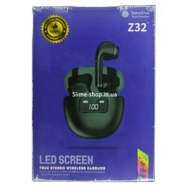 Беспроводные сенсорные наушники Wireless Earbuds Z32, Блютуз наушники FB-989 с микрофоном