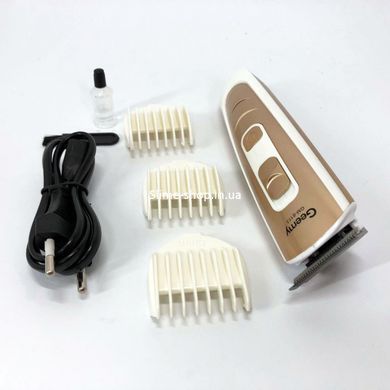 Домашние машинки для стрижки Gemei GM-6113, Триммер для бороды универсальная GZ-927 с насадками