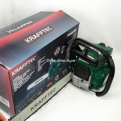Бензопила ланцюгова 45см KRAFFTEC 5800, Пила VZ-523 ланцюгова бензинова