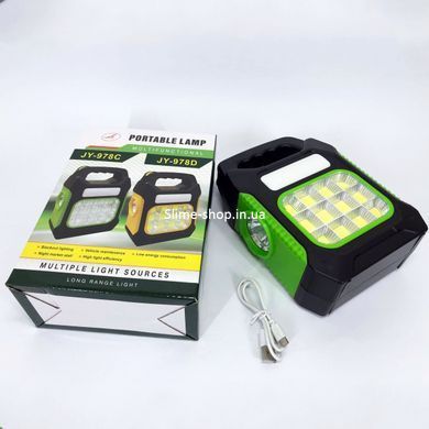 Фонарь прожектор JY-978D-LED+12COB, Светодиодные прожекторы, Светодиодные FD-285 переносные прожекторы