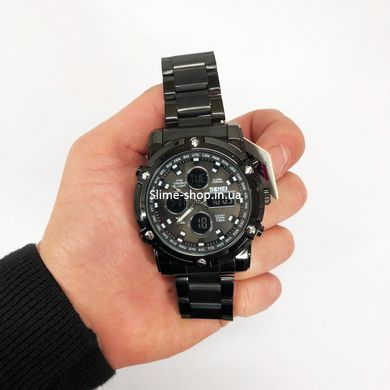 Часы для мужчины SKMEI 1389BK, Мужские тактические часы, Часы мужские ZE-290 для плавания