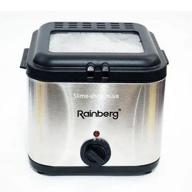 Фритюрница для дома Rainberg RB-2219 с терморегулятором и съемной чашей электрофритюрница EF-868 мини фритюрница