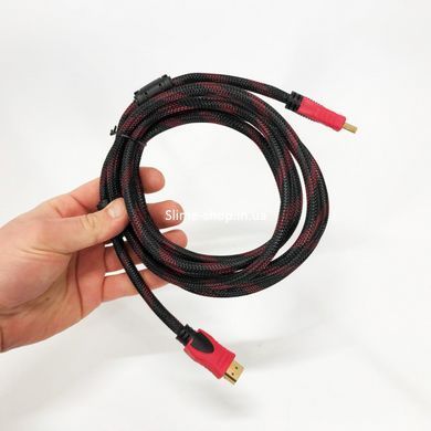 Кабель Hdmi/Hdmi посилений в обмотці QA-750 3 м