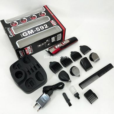 Машинка для стрижки волосся GEMEI GM-592, Машинка для стрижки SK-494 бездротова