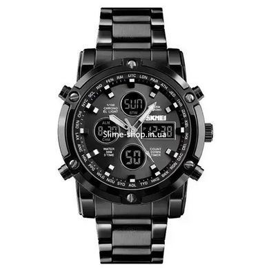 Часы для мужчины SKMEI 1389BK, Мужские тактические часы, Часы мужские ZE-290 для плавания