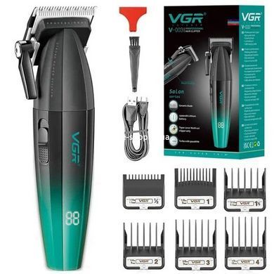 Машинка для стрижки волосся акумуляторна Professional Turbo з різними насадками MH-544 VGR V-003
