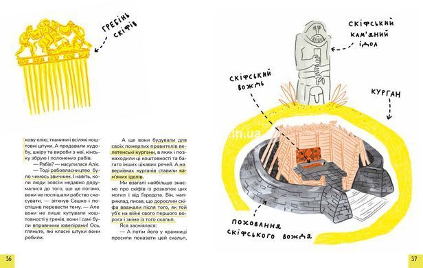 Книга Крутая история Украины. От динозавров до сегодня - Инна Ковалишена (на украинском языке)